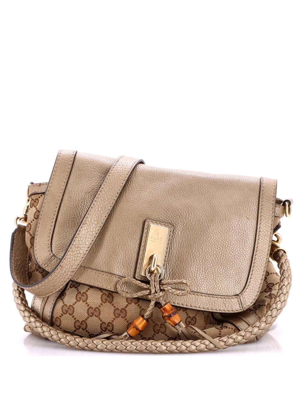 Gucci Bella Flap Shoulder Bag Gg Canvas #324349G98B